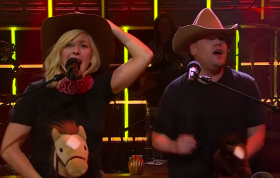 Ellie Goulding and James Corden Sang ‘Love Me Like You Do’ in Different Genres