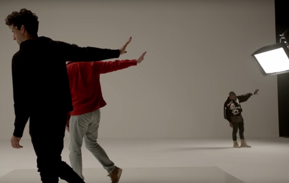 Francis and the Lights, Kanye West, and Bon Iver Film a Dance Sequence in ‘Friends’ Video