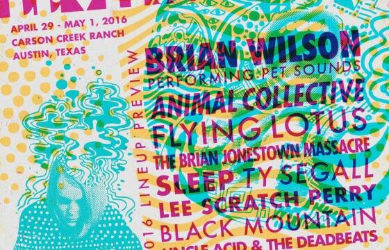 Levitation Festival 2016 Lineup: Brian Wilson, Animal Collective, Flying Lotus, and More