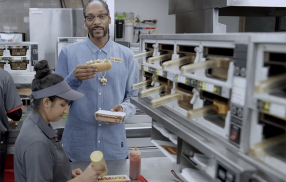 Snoop Dogg Teaches Burger King Employees How to Make Hot Dogs