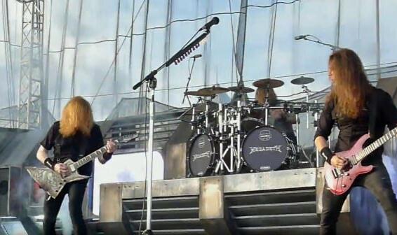 Video: MEGADETH Performs At Florida&#039;s FORT ROCK Festival