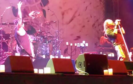 KORN Featuring Fill-In Drummer ABEL VALLEJO: Video Footage Of POT OF GOLD Festival Performance