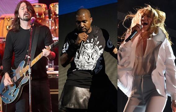 Glastonbury Festival 2015 Lineup: Foo Fighters, Kanye West, Florence + the Machine, and More