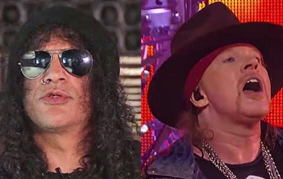 SLASH Confirms He And AXL ROSE Are Friends Again: &#039;It Was Probably Way Overdue&#039;
