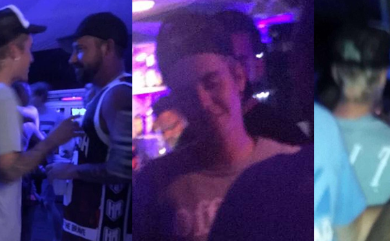 FOTOS: Justin Bieber e Jeremy Bieber se divertem em Saint John, Antigua