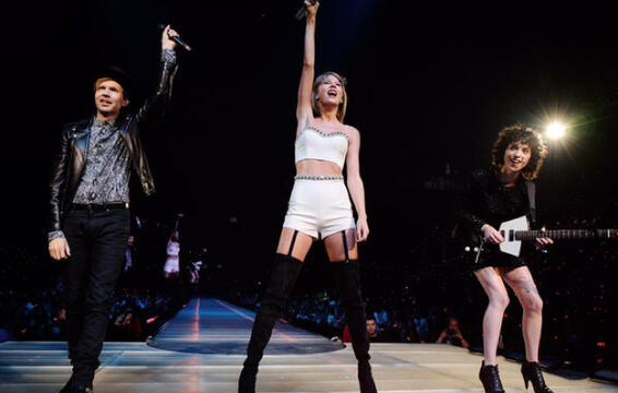 Taylor Swift Brings Out Beck and St. Vincent in L.A.