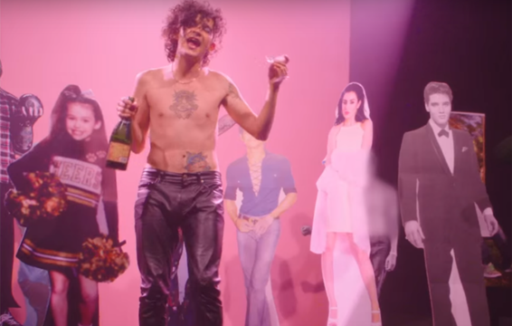 The 1975 Throw a Boozy, Faux-Glitzy Party in ‘Love Me’ Video