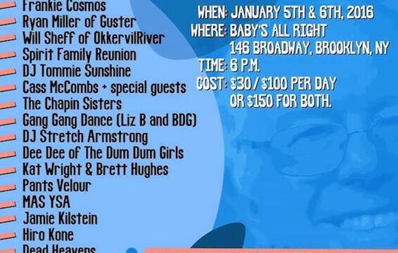 Cass McCombs, Gang Gang Dance, Okkervil River&#039;s Will Sheff, Lower Dens&#039; Jana Hunter, More Set for Bernie Sanders Benefit