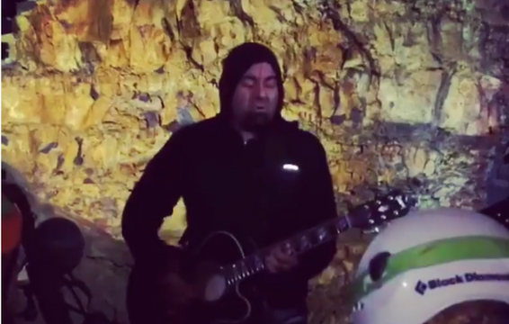 Deftones’ Chino Moreno Actually Played Inside of a Volcano This Weekend