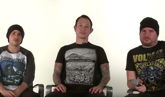 TRIVIUM Members Discuss Best Tour Moments, Pranks And Their Guilty Pleasures (Video)