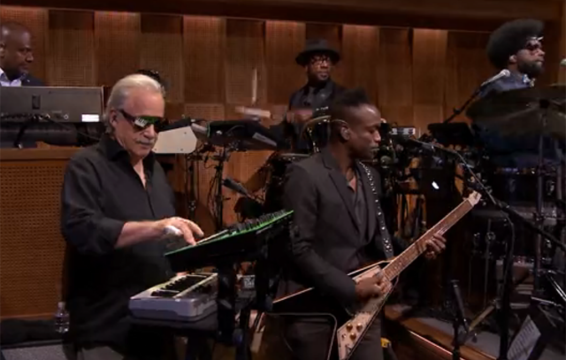 Giorgio Moroder Sat in With the Roots on ‘Fallon’