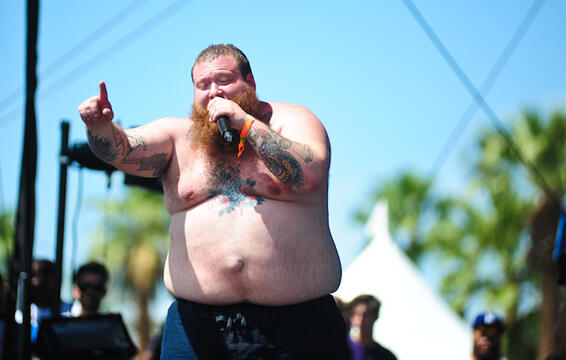 Action Bronson Plays Santa, Gives Away TV, Xbox, More During Show