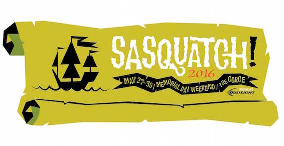 Sasquatch! Music Festival 2016 Lineup Announced