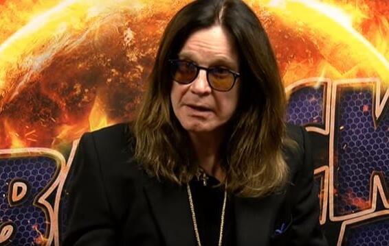 OZZY OSBOURNE Photographed Leaving Alcoholics Anonymous Meeting In Stockholm