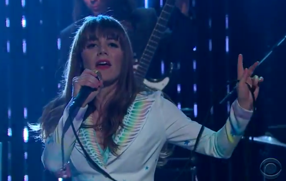 Jenny Lewis Performs &quot;Girl on Girl&quot; With Haim at Coachella, &quot;She&#039;s Not Me&quot; on &quot;Late Late Show&quot;