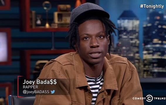 Joey Bada$$ Discusses the Presidential Election on &quot;The Nightly Show With Larry Wilmore&quot;