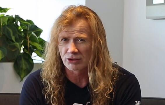 DAVE MUSTAINE: &#039;Heavy Metal Music Is Really Popular When The World Is Under A Lot Of Stress&#039;