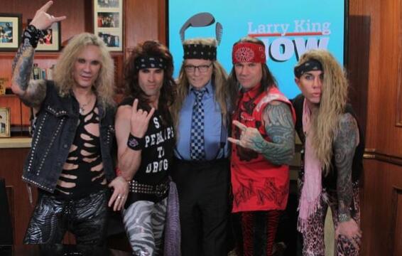 STEEL PANTHER Guests On &#039;Larry King Now&#039; (Video)